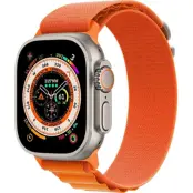 Apple Watch 4/5/6/7/8/SE (38/40/41mm) Loop Nylon Band - Orange