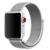 Apple Watch 4/5/6/SE 40mm och 1/2/3 38mm Armband Velcro - Vit
