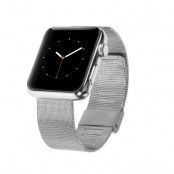 Apple Watch 4/5/6/SE 40mm och 1/2/3 38mm Metallarmband - Silver