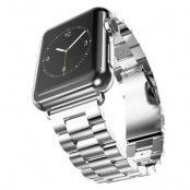 Metallarmband kompatibelt med Apple Watch 4/5/6/7/SE 42/44mm Silver