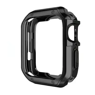 Apple Watch (45mm) Skal Soft Strong - Svart