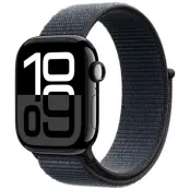 Apple Watch Series 10 42mm GPS (Jet Black Aluminium - Ink Sport Loop)