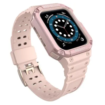 Armband kompatibelt med Apple Watch 4/5/6/7/SE (40/41/38mm) Rosa