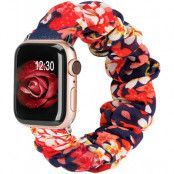 Armband Scrunchie Apple Watch 1/2/3/4/5/6/SE 38/40mm Rosa Liljor