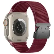 Beline Apple Watch 38/40/41mm Armband Oblique - Röd