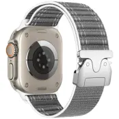 Beline Apple Watch 42/44/45/49mm Armband Nylon - Oliv