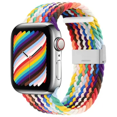 Braided Fabric Apple Watch 7/6/SE/5/4/3/2 (41/40/38mm)