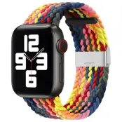 Braided Fabric Apple Watch 7/6/SE/5/4/3/2 (41/40/38mm) - Multicolor