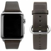 Caseual Leather Band (Apple Watch 42 mm) - Svart