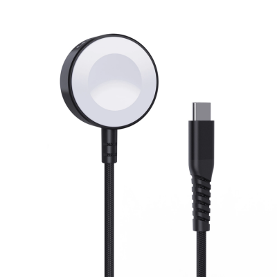 Choetech Trådlös Laddare för Apple Watch MFI 5W + USB-C-kabel