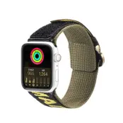 Dux Ducis Apple Watch 4/5/6/7/8/SE/Ultra (49/45/44/42mm) Armband Nylon - Gul