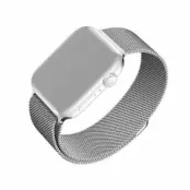 Fixed Apple Watch 6/7/8 (38/40/41mm) Armband Mesh - Silver