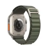 Forcell Apple Watch (42/44/45/49mm) Armband F-Design - Grön