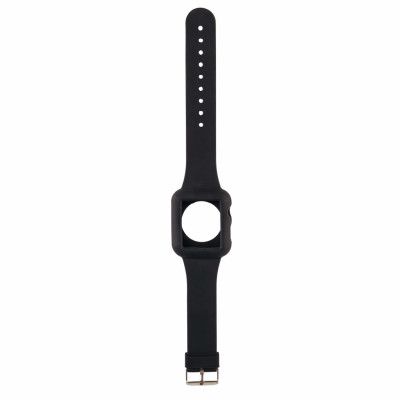 HAMA Klockarmband Apple Watch Svart Silicon, 38mm