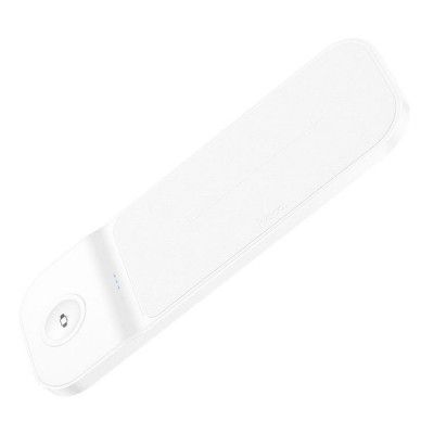 HOCO 3in1 - Trådlös laddare iPhone - Apple Watch - Airpods - Vit