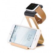 Hoco Laddningsstation till Apple Watch och iPhone - Guld