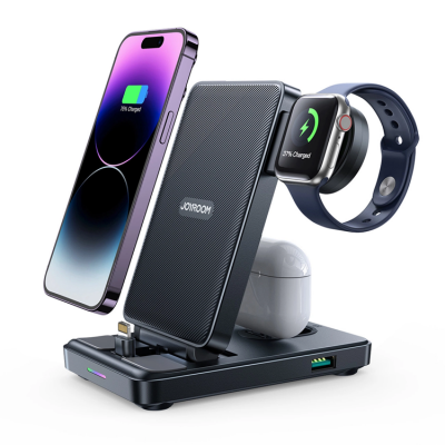 Joyroom 4-in-1 Trådlös Laddare iPhone Apple Watch Airpods