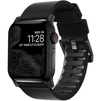 Nomad - Active Strap Pro (Apple Watch 49/46/45/44/42mm) - Svart/Svart