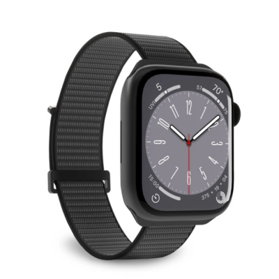 Puro Apple Watch 38/40/41 mm Armband Nylon Sport - Svart