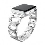 Rhinestone Bracelet Apple Watch 42/44 mm Silver