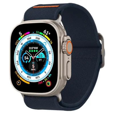 Spigen Apple Watch 7/8 (45/49mm) Armband Fit Lite - Navy