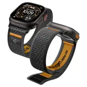 Spigen Armband För Apple Watch (44/45/46/49mm) Athlet Air 2 - Svart/Orange