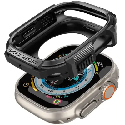 Spigen Rugged Armor (Apple Watch Ultra 49 mm) - Grå