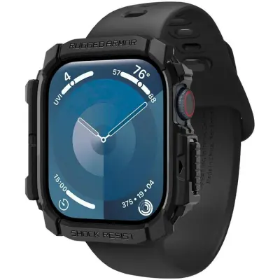 Spigen Rugged Armor (Apple Watch 10/11 42mm) - Svart