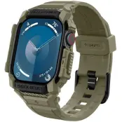 Spigen Rugged Armor Pro (Apple Watch 10 46 mm) - Grön