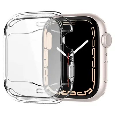 Spigen Ultra Hybrid (Apple Watch 45 mm) - Grå