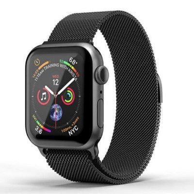 Superdry Chainmail Band Apple Watch 38/40/41 mm - Svart