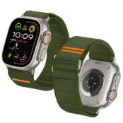 Tech Protec Apple Watch (44/45/46/49mm) Armband Nylon Slip - Khaki