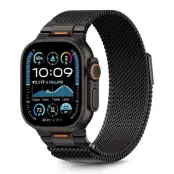 Tech-Protect Armband För Apple Watch (42/44/45/49 mm) Milano Vanguard - Svart