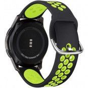 Tech-Protect armband Samsung Galaxy watch 3 41mm - Svart/Lime