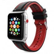 Tech-Protect Fendy Apple Watch 1/2/3/4/5 (42 / 44Mm) Svart / Röd