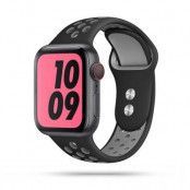 Tech-Protect Softband Apple Watch 4/5/6/7/8/SE/Ultra (42/44/45/49mm) Svart/Grå