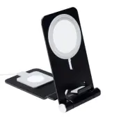 Trådlös Laddare Magsafe iPhone,Apple Watch, - Svart
