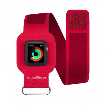 Twelve South ActionSleeve armband för Apple Watch 38mm - Röd