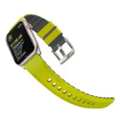 Uniq Apple Watch (45mm) Series 9 Band Linus - Gul