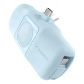 Wozinsky USB-C Mini Powerbank 15W 5000mAh - Blå