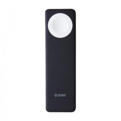 ZENS Powerbank QI Trådlös Apple iPhone/Watch 4000mAh - Svart