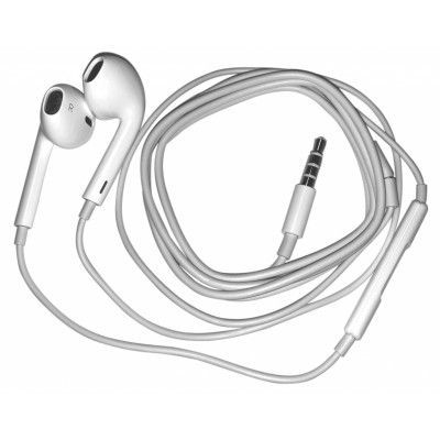 Apple EarPods med fjärrkontroll och mikrofon