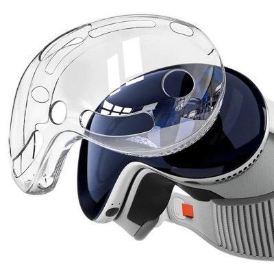 Apple Vision Pro MR Headset Skal TPU+PC Anti-scratch - Clear