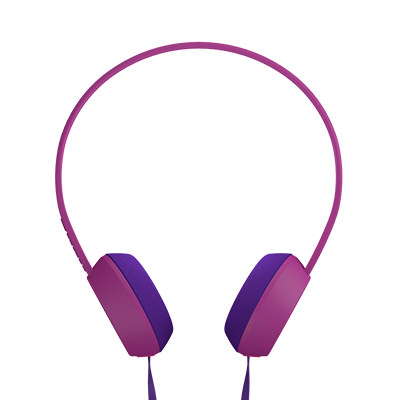 Coloud Knock Transitions headset - mikrofon med svarsknapp - Lila