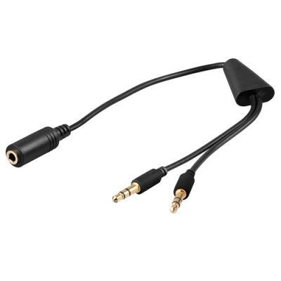 Goobay Audio adapter 3,5mm-2x3,5mm