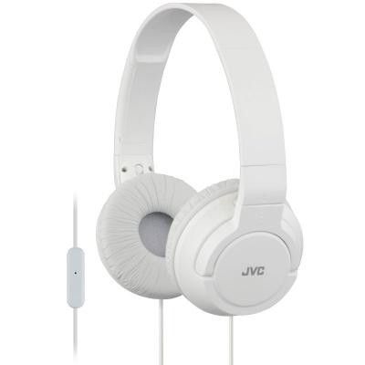 JVC Hörlur SR185 On-Ear Remote Mic - Vit
