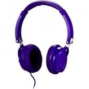 STREETZ headset - hopfällbar, mikrofon med svarsknapp - Violett