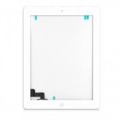 iPad 2 Komplett Glas & Digitizer med delar - Vit