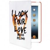 Just Cavalli iPad2/New ""LYL"" Stand-up ECO Leather - Vit