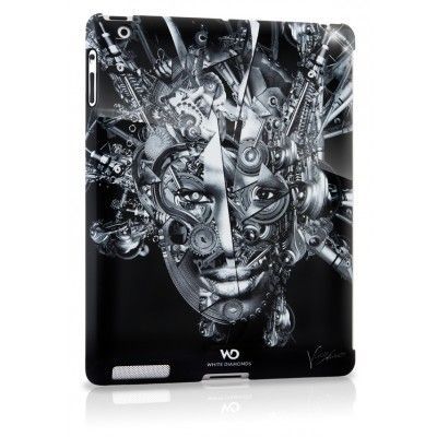 WHITE-DIAMONDS Mechanist Krom iPad 2 Skal
